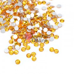 Strasuri din Cristale 100 bucati SC031AA Aurii Gold 1.5-3mm 